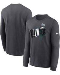Nike - Philadelphia Eagles Super Bowl Lvii Local Phrase Long Sleeve T-shirt - Lyst