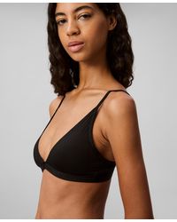 Calvin Klein - Form To Body Lightly Lined Triangle Bralette Qf6758 - Lyst