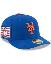 KTZ - New York Mets National Baseball Hall Of Fame Low Profile 59fifty Fitted Hat - Lyst