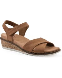 White Mountain - Tinna Wedge Sandals - Lyst