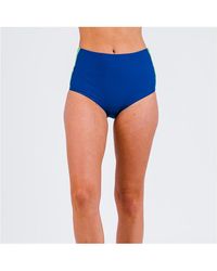Calypsa - Color Block High-waisted Bikini Bottom - Lyst