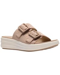 Clarks - Drift Faye Round Toe Wedge Als - Lyst