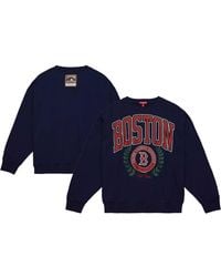Mitchell & Ness - Boston Red Sox Logo Lt 2.0 Pullover Sweatshirt - Lyst