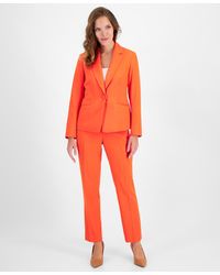Le Suit - Crepe One-button Pantsuit - Lyst