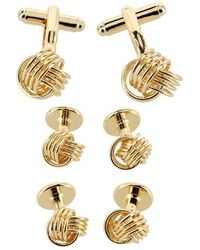 Trafalgar - Kenneth Knot Formal Set (2 Cuffs + 4 Studs) - Lyst