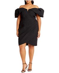 City Chic - Plus Size Jez Dress - Lyst