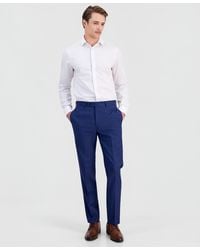 Calvin Klein - Slim-fit Wool Blend Suit Pants - Lyst