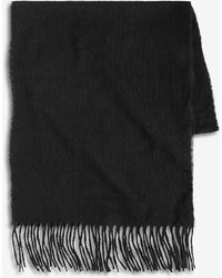 Style & Co. - Box Check Weave Solid Feathersoft Wrap Scarf - Lyst