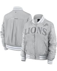 Fanatics - Detroit Lions Elements Wave Full-snap Jacket - Lyst
