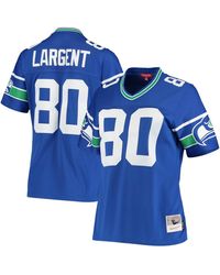 Mitchell & Ness - Steve Largent Seattle Seahawks 1985 Legacy Replica Jersey - Lyst