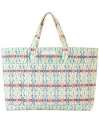 Evelyn & Kate - Patterned Quilted Tote Bag - Lyst