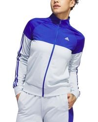 adidas - Colorblocked Tricot Jacket - Lyst