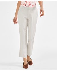 Style & Co. - Mid-rise Straight Leg Chino Pants - Lyst
