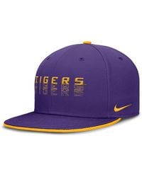 Nike - Lsu Tigers True Primetime Performance Fitted Hat - Lyst