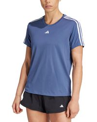 adidas - Aeroready Train Essentials 3-stripes T-shirt - Lyst