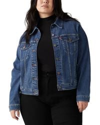 Levi's - Plus Size Original Denim Trucker Jacket - Lyst