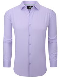 Tom Baine - Performance Stretch Solid Button Down Shirt - Lyst