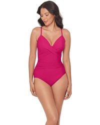 Miraclesuit - Rock Solid Captivate One-piece Swimsuit - Lyst