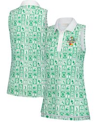 Smith & Quinn - Â Arnold Palmer Invitational Geo Print Sleeveless Polo Shirt - Lyst