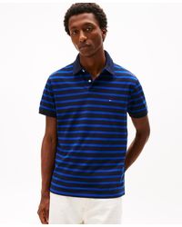 Tommy Hilfiger - Short Sleeve Polo Shirts In Classic Fit With Stretch And Organic Pique Cotton - Lyst