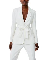 French Connection - Whisper Belted Blazer - Lyst