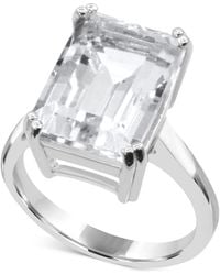 Macy's - Gemstone Emerald-cut Statement Ring - Lyst