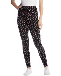 Woman Within - Within Stretch Cotton Printed legging - Lyst