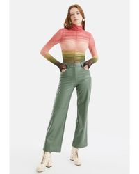 Nocturne - High-waisted Wide-leg Pants - Lyst