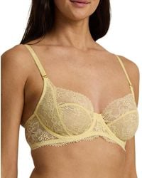 Ralph Lauren - Unlined Lace Full Coverage Bra 4l0026 - Lyst