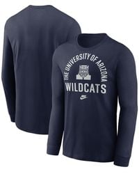 Nike - Arizona Wildcats Legacy Arched Logo Long Sleeve T-shirt - Lyst