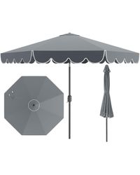 Mecale - 10 Feet Patio Umbrella Outdoor Market Umbrella - Lyst