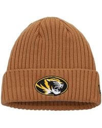 KTZ Light Brown Louisville Cardinals Core Classic Cuffed Knit Hat