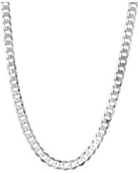 Macy's - Men's Sterling Silver Necklace, 24" 5-1/2mm Chain - Lyst