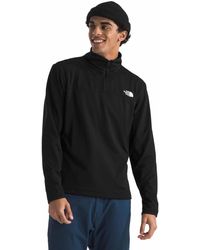 The North Face - Cedar Trail Grid Fleece 1/4 Zip - Lyst