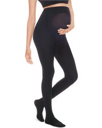 Hanes Maternity Opaque Tights - Black