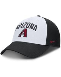 Nike - White/black Arizona Diamondbacks Club Performance Adjustable Hat - Lyst
