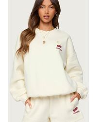 Edikted - Cherry Babe Sweatshirt - Lyst
