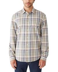 Frank And Oak - Relaxed-fit Multi-plaid Long-sleeve Button-up Shirt - Lyst
