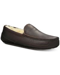UGG - Men's Ascot Leather Slipper Ascot Leather Slipper - Lyst