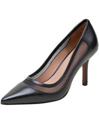Linea Paolo - Perline Mixed Media High Heel Pumps - Lyst