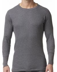 Stanfield's - Waffle-knit Crewneck Tee - Lyst