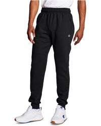 champion sweat pants black