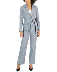 Le Suit - Belted Safari Jacket And Kate Pants - Lyst