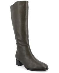 Journee Collection - Devri Knee High Boots - Lyst