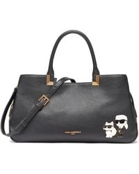 Karl Lagerfeld - Meribelle Large Satchel Bag - Lyst