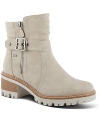 Spring Step - Smokies Lug Sole Booties - Lyst