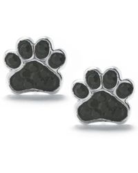 Giani Bernini - Pave Crystal Dog Paw Stud Earrings Set - Lyst