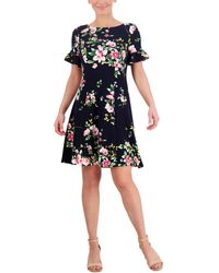 Jessica Howard - Floral Fit & Flare Dress - Lyst