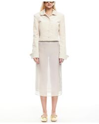 Lioness - Balmy Button-front Long-sleeve Jacket - Lyst