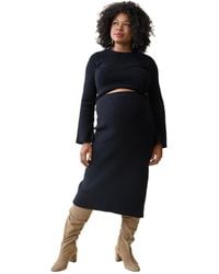 Ingrid & Isabel - Ingrid + Isabel Maternity Ingrid + Isabel Two Piece Sweater Midi Skirt Set - Lyst